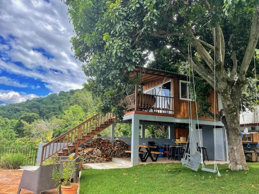Refugio Del Volcan Casitas San Pedro La Laguna Exterior foto